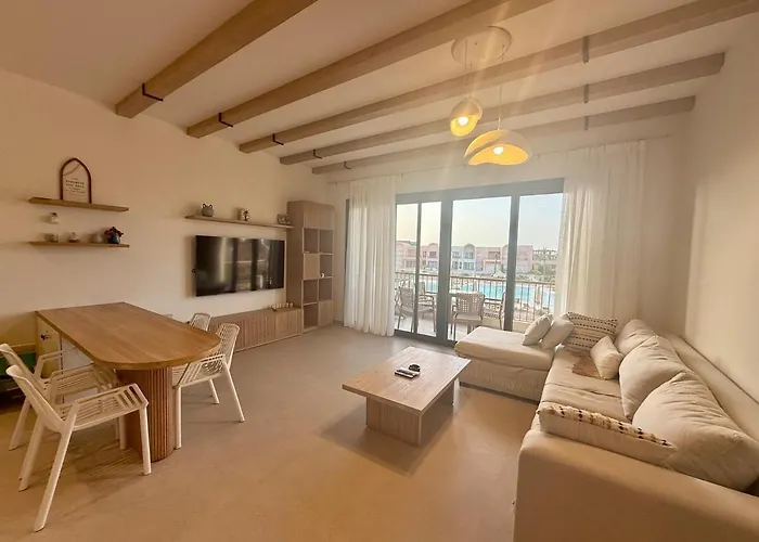شقة Delightful 2br - Free Pool Access In Kamaran At Elgouna الغردقة